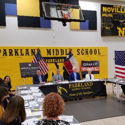 Senator Cornyl visit photo